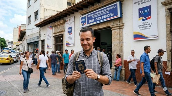 cita para pasaporte venezolano