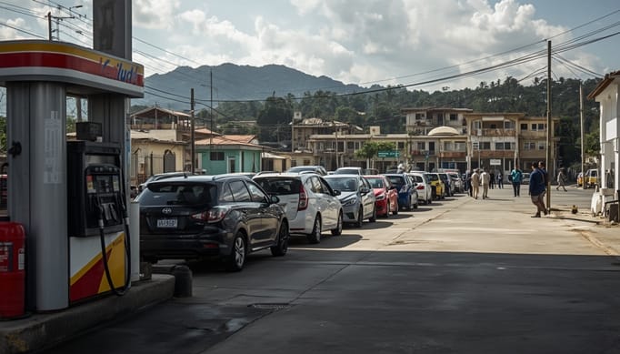 Gasolina Subsidiada tras el terremoto foto