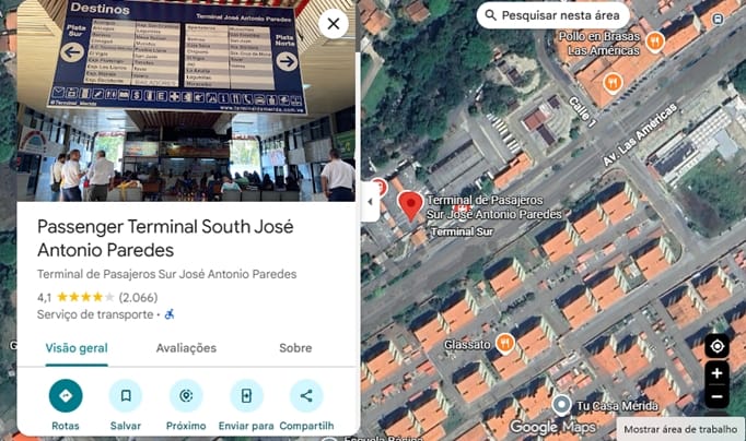 Terminal de Pasajeros Sur José Antonio Paredes