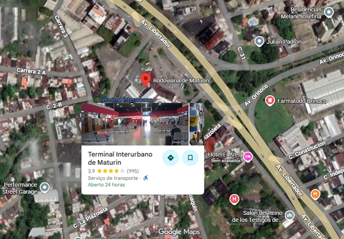 terminal interurbano de maturín