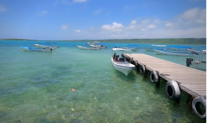 lancha a los cayos de Morrocoy